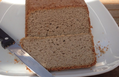Pan de trigo sarraceno vegano (buckwheat)